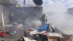إصابة إثر حريق في باقة الغربية