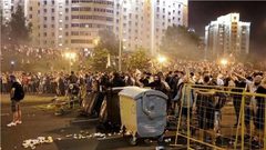 تجدد الاشتباكات في بيلاروس