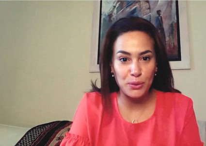 هند صبري تساند الشعب اللبناني