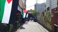 اضراب شامل في المخيمات الفلسطينية في لبنان رفضا لإعلان التطبيع