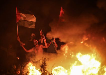 إصابة شاب بقنبلة غاز في صدره أطلقها الاحتلال شمال قطاع غزة