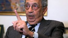 عمرو موسى يشيد بالاتفاق الاماراتي الاسرائيلي