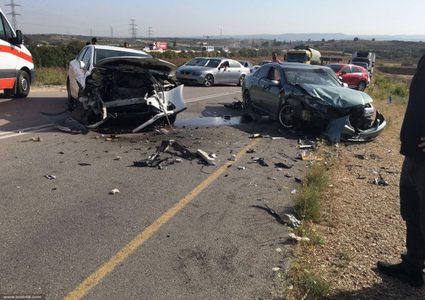 إصابتان في ثلاثة حوادث سير خلال 24 ساعة بقطاع غزة