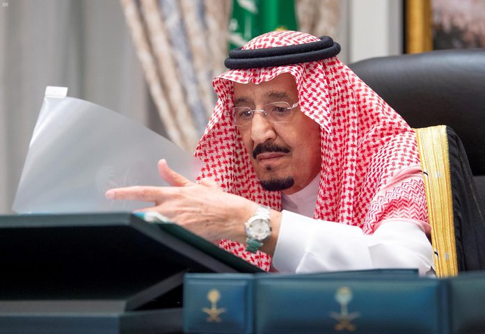 العاهل السعودي ورئيس نيجيريا يبحثان سوق النفط