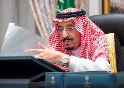 العاهل السعودي ورئيس نيجيريا يبحثان سوق النفط