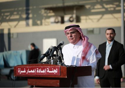 العمادي: جهود قطرية مكثفة لاحتواء التصعيد في غزة