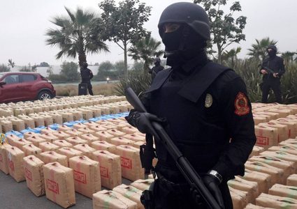 الشرطة المغربية تحبط عملية تهريب 13 طنا من المخدرات