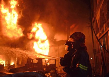 اندلاع حريق في منزل مأهول بمدينة أم الفحم