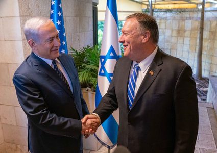 نتنياهو يبحث غدا مع بومبيو توسيع دائرة السلام مع العالم العربي