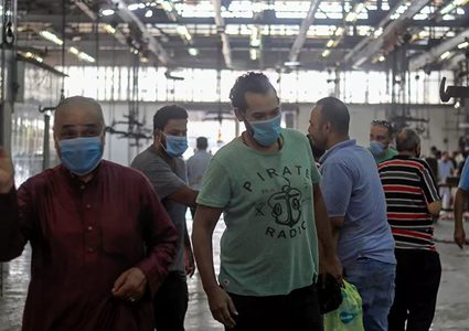 مصر: 19 حالة وفاة و 103 اصابة جديدة بفيروس كورونا