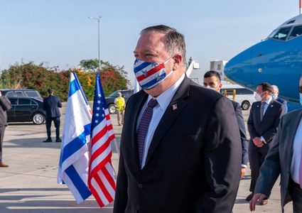 بومبيو يصل دولة الاحتلال لبحث التطبيع وملف ايران والصين