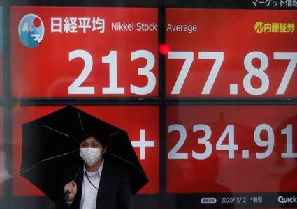 المؤشر نيكي ينخفض 0.03% في بداية التعامل