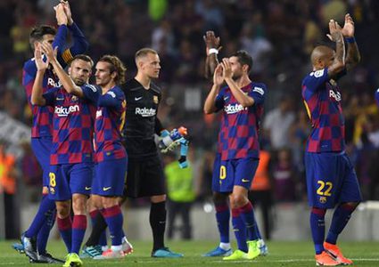 قرار صادم لرباعي برشلونة بسبب "كورونا"