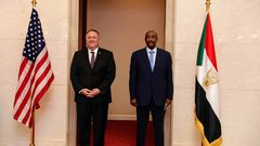 وزير الخارجية الأمريكي يصل إلى السودان