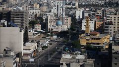 الاضراب الشامل يعم قطاع غزة
