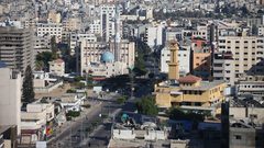 الاضراب الشامل يعم قطاع غزة