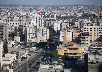 الاضراب الشامل يعم قطاع غزة عقب تسجيل اصابات بكورونا