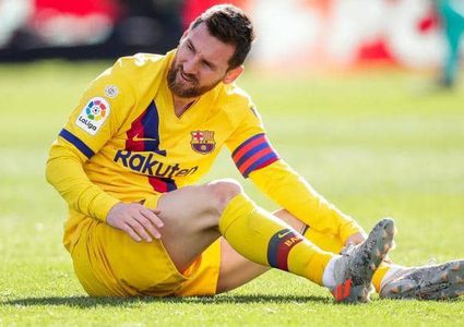 ميسي يشارك في أول تمرين لبرشلونة مع كومان