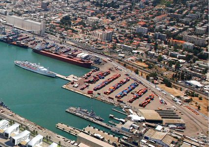 وفاة عامل اثر اصابته من باب حديدي لسفينة في ميناء حيفا