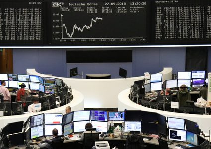 هبوط أسهم اوروبا نتيجة انخفاض أسهم التكنولوجيا والرعاية الصحية