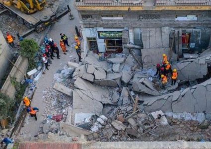 مصرع 29 شخصا في إنهيار مطعم صيني