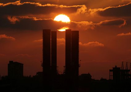 إعادة تشغيل محطة توليد الكهرباء في قطاع غزة