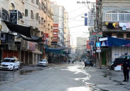 استمرار سريان قرار حظر التجوال لليوم السابع بغزة