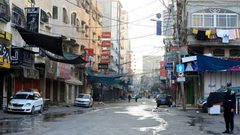 استمرار سريان قرار حظر التجوال لليوم السابع بغزة