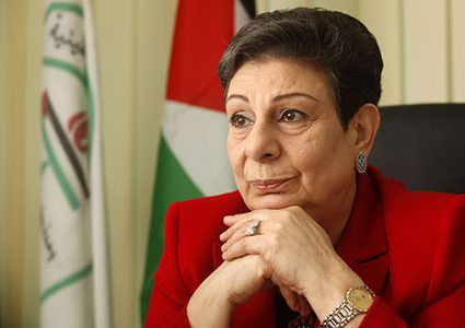 عشراوي: استباحة الحقوق الفلسطينية لا تقود نحو تحقيق السلام العادل