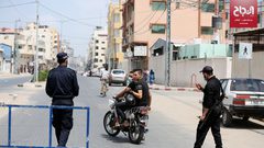 استمرار حظر التجوال في قطاع غزة لمواجهة كورونا