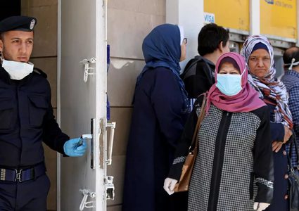 حالة وفاة و44 اصابة جديدة بفيروس كورونا في قطاع غزة