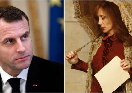 ماكرون يزور فيروز ويمنحها أعلى وسام فرنسي