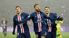 كورونا يصطاد نيمار وزميليه في سان جيرمان
