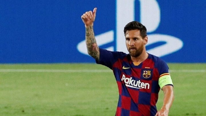 برشلونة يطمئن جماهيره بصورة لميسي
