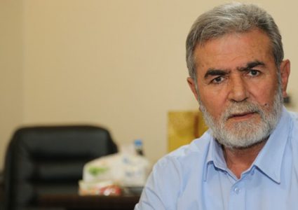 النخالة يطالب العرب التوقف عن الانصياع للادارة الأمريكية المعادية