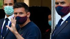 اجتماع خاص لميسي لبحث آخر مستجدات ملف أزمته مع برشلونة