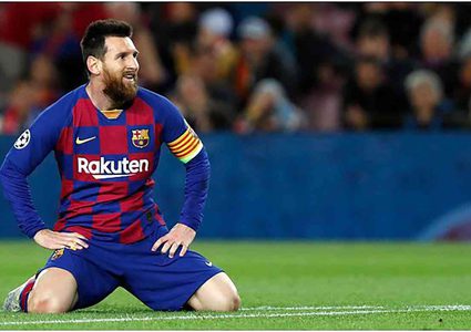 ميسي يقرر البقاء في برشلونة