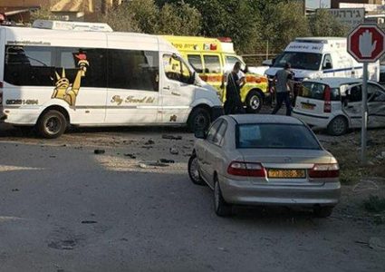 الطيبة: إصابة سائق بجراح متوسطة في حادث سير