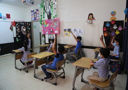 مركز إعلام النجاح  يطلق حملة عودة "آمنة للمدارس"