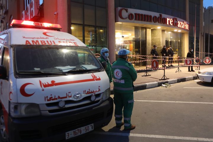 صحة غزة: خريطة تتبع اصابات كورونا التي تم تشخيصها أُغلقت بالكامل