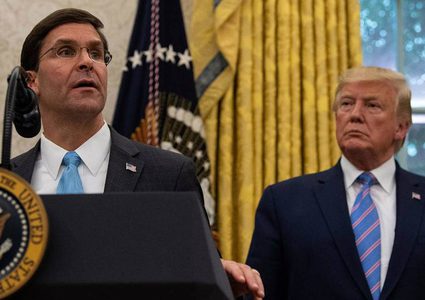 ترامب ينوي إقالة اسبر وتعيين وزير شؤون المحاربين خلفا له