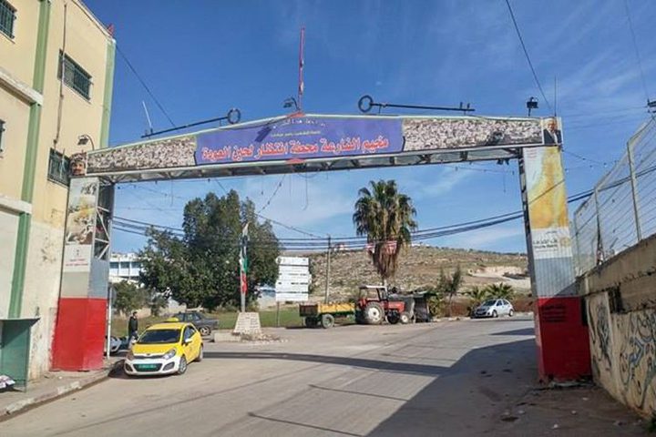 إغلاق مخيم الفارعة للحد من تفشي فيروس كورونا