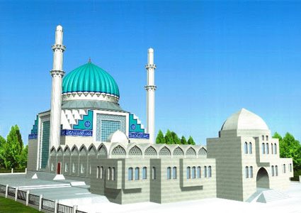 شاهد أول مسجد صديق للبيئة في كازاخستان