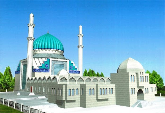 شاهد أول مسجد صديق للبيئة في كازاخستان