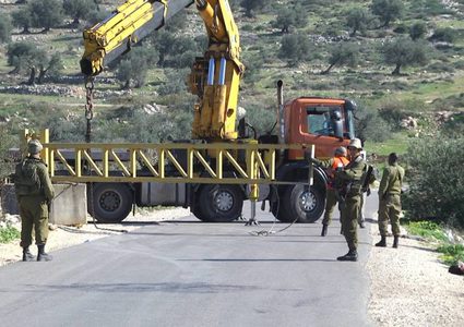 قوات الاحتلال تغلق مداخل قرية زبوبا غرب جنين