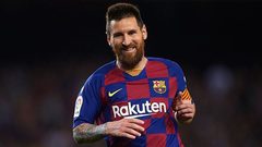 ميسي يبدي ارتياحه بعد خوضه التدريبات مع زملائه في برشلونة