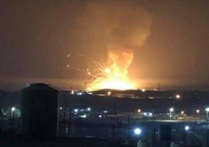 الأردن: لا إصابات في حادث انفجار مستودع الذخائر بالزرقاء