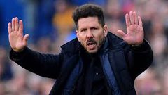 أتلتيكو مدريد يعلن إصابة المدرب سيميوني بفيروس كورونا
