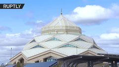 افتتاح أول مسجد صديق للبيئة في كازاخستان