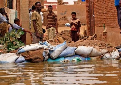 تضرر أكثر من 650 الف شخص نتيجة فيضانات السودان